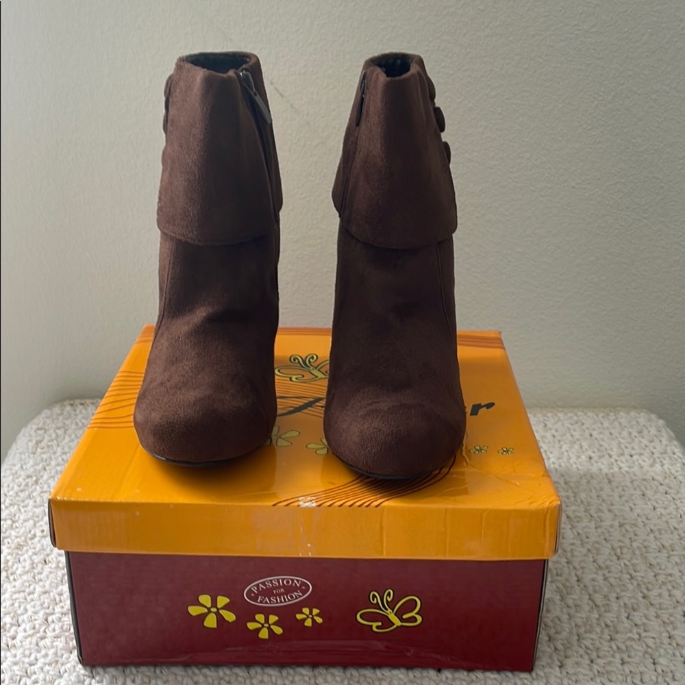 Brown Ankle Boots